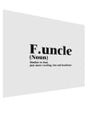 Funcle - Fun Uncle Matte Poster Print Landscape - Choose Size by TooLoud-TooLoud-17x11"-Davson Sales