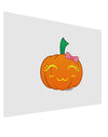 Kyu-T Face Pumpkin Matte Poster Print Landscape - Choose Size by TooLoud-Poster Print-TooLoud-17x11"-Davson Sales