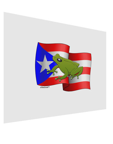 Puerto Rico Coqui Matte Poster Print Landscape - Choose Size-Poster Print-TooLoud-17x11"-Davson Sales