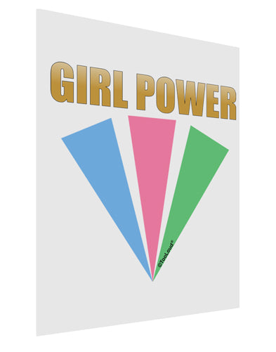 Girl Power Stripes Matte Poster Print Portrait - Choose Size by TooLoud-Poster Print-TooLoud-11x17"-Davson Sales