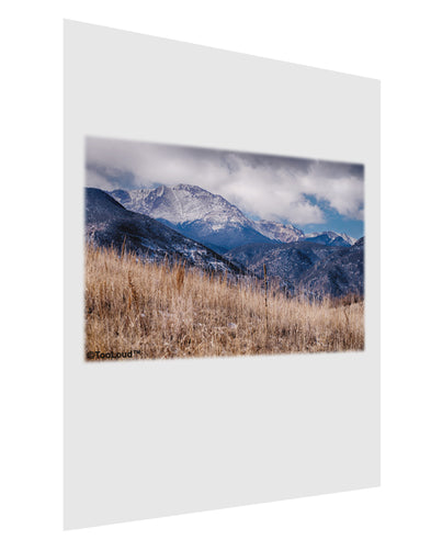 Pikes Peak CO Mountains Matte Poster Print Portrait - Choose Size by TooLoud-Poster Print-TooLoud-11x17"-Davson Sales