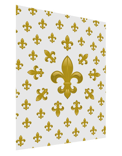 Gold Fleur De Lis AOP Matte Poster Print Portrait - Choose Size by TooLoud-Poster Print-TooLoud-11x17"-Davson Sales