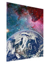 Fantasy Galactic Earth All Over Matte Poster Print Portrait - Choose Size by TooLoud-Poster Print-TooLoud-11x17"-Davson Sales