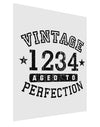 Personalized Vintage Birth Year Distressed Matte Poster Print Portrait - Choose Size by TooLoud-TooLoud-11x17"-Davson Sales