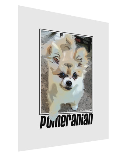 Pomeranian Step Out Matte Poster Print Portrait - Choose Size by TooLoud-Poster Print-TooLoud-11x17"-Davson Sales