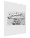 Helicopter Sketch Matte Poster Print Portrait - Choose Size-Poster Print-TooLoud-11x17"-Davson Sales