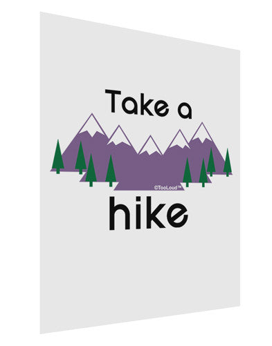 Take a Hike Matte Poster Print Portrait - Choose Size-Poster Print-TooLoud-11x17"-Davson Sales