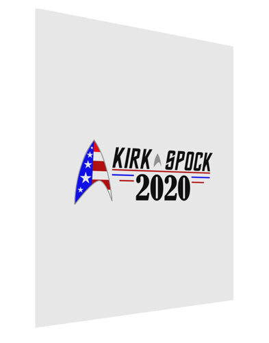 Kirk Spock 2020 Funny Matte Poster Print Portrait - Choose Size by TooLoud-TooLoud-11x17"-Davson Sales