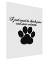 I Just Want To Drink Wine And Save Animals Matte Poster Print Portrait - Choose Size by TooLoud-TooLoud-11x17"-Davson Sales