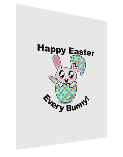 Happy Easter Every Bunny Matte Poster Print Portrait - Choose Size by TooLoud-TooLoud-11x17"-Davson Sales