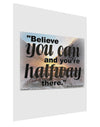 Believe You Can T Roosevelt Matte Poster Print Portrait - Choose Size by TooLoud