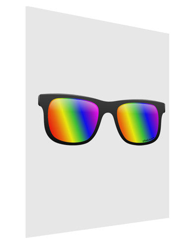 Pride Rainbow Lenses Matte Poster Print Portrait - Choose Size by TooLoud-Poster Print-TooLoud-11x17"-Davson Sales