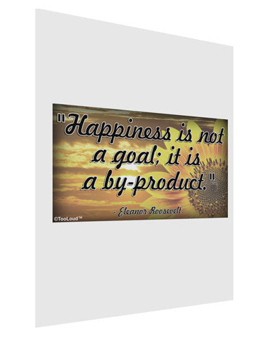 Happiness Is Not A Goal Matte Poster Print Portrait - Choose Size by TooLoud-Poster Print-TooLoud-11x17"-Davson Sales