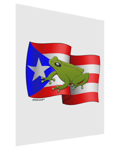 Puerto Rico Coqui Matte Poster Print Portrait - Choose Size-Poster Print-TooLoud-11x17"-Davson Sales