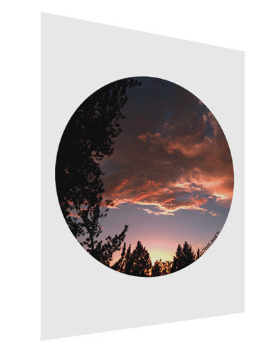 Forest Sunset Matte Poster Print Portrait - Choose Size by TooLoud-Poster Print-TooLoud-11x17"-Davson Sales