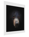 Scary Black Bear Matte Poster Print Portrait - Choose Size-Poster Print-TooLoud-11x17"-Davson Sales