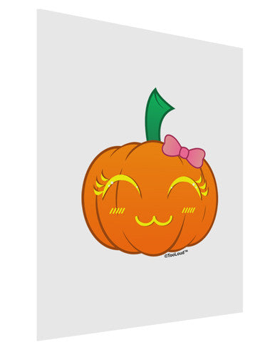 Kyu-T Face Pumpkin Matte Poster Print Portrait - Choose Size by TooLoud-Poster Print-TooLoud-11x17"-Davson Sales