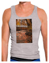 Mt Shavano Colorado Text Mens Ribbed Tank Top-Mens Ribbed Tank Top-TooLoud-Heather-Gray-Small-Davson Sales