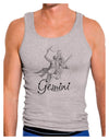 Gemini Constellation Mens Ribbed Tank Top-Mens Ribbed Tank Top-TooLoud-Heather-Gray-Small-Davson Sales