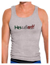 Mexcellent Flag Color - Cinco De Mayo Mens Ribbed Tank Top-Mens Ribbed Tank Top-TooLoud-Heather-Gray-Small-Davson Sales