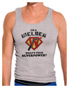 Welder - Superpower Mens Ribbed Tank Top-Mens Ribbed Tank Top-TooLoud-Heather-Gray-Small-Davson Sales