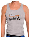 It's Halloween Witches Mens Ribbed Tank Top-Mens Ribbed Tank Top-TooLoud-Heather-Gray-Small-Davson Sales