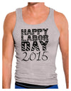 Happy Labor Day 2015 Mens Ribbed Tank Top-Mens Ribbed Tank Top-TooLoud-Heather-Gray-Small-Davson Sales