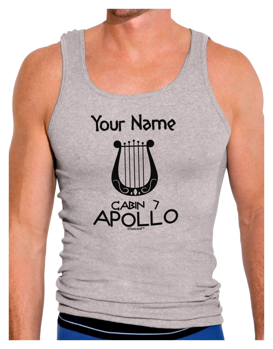 Personalized Cabin 7 Apollo Mens Ribbed Tank Top-Mens Ribbed Tank Top-TooLoud-White-Small-Davson Sales