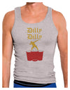 Dilly Dilly Funny Beer Mens Ribbed Tank Top by TooLoud-Mens Ribbed Tank Top-TooLoud-Heather-Gray-Small-Davson Sales