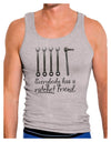 Ratchet Friend Mens Ribbed Tank Top-Mens Ribbed Tank Top-TooLoud-Heather-Gray-Small-Davson Sales