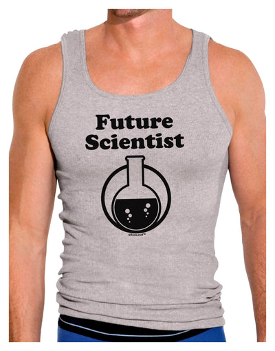 Future Scientist Mens Ribbed Tank Top-Mens Ribbed Tank Top-TooLoud-Heather-Gray-Small-Davson Sales