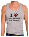 I Heart My Gamer Girlfriend Mens Ribbed Tank Top-Mens Ribbed Tank Top-TooLoud-Heather-Gray-Small-Davson Sales