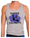 TooLoud Witch Cat Mens Ribbed Tank Top-Mens Ribbed Tank Top-TooLoud-Heather-Gray-Small-Davson Sales