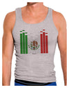 Mexican Flag Levels - Cinco De Mayo Mens Ribbed Tank Top-Mens Ribbed Tank Top-TooLoud-Heather-Gray-Small-Davson Sales