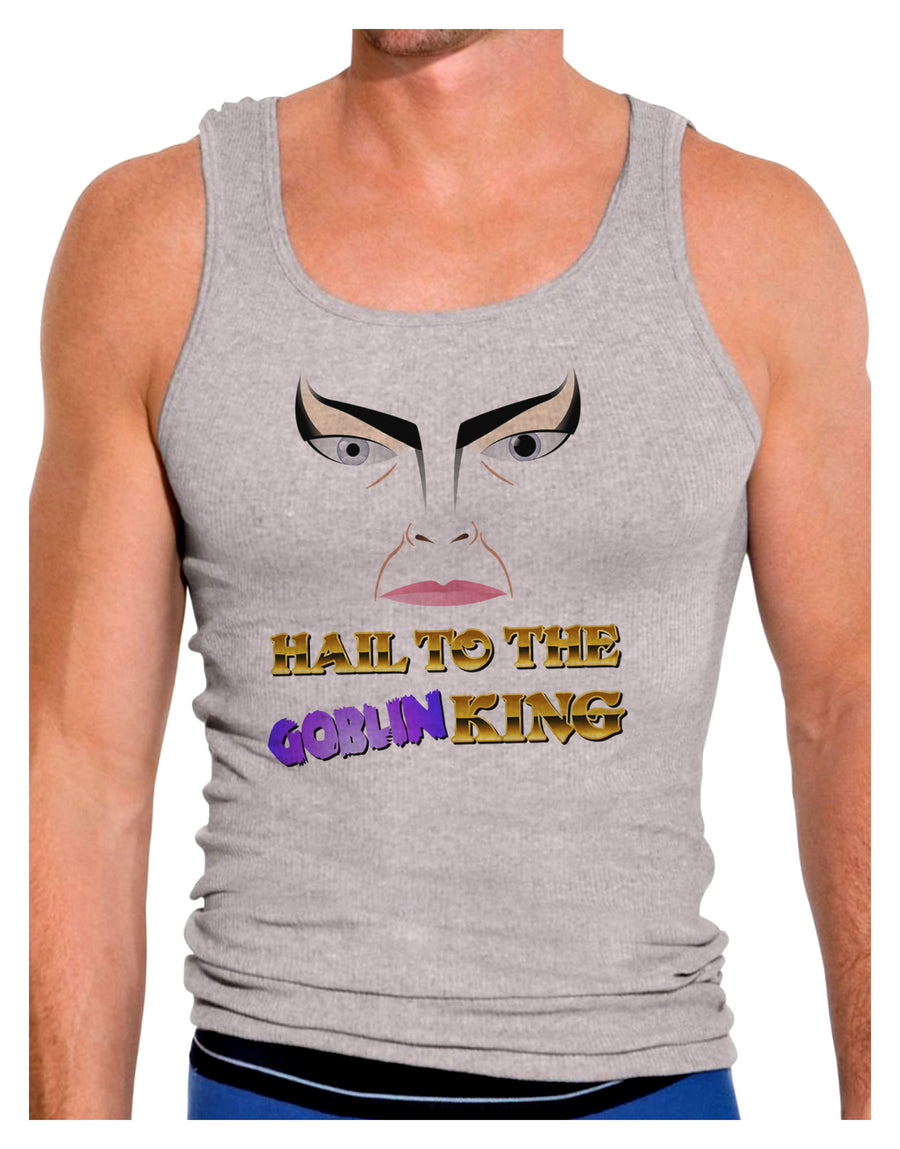 Hail to the Goblin King Mens Ribbed Tank Top-Mens Ribbed Tank Top-TooLoud-White-Small-Davson Sales