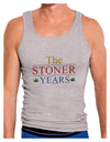 The Stoner Years Mens Ribbed Tank Top by TooLoud-Mens Ribbed Tank Top-TooLoud-Heather-Gray-Small-Davson Sales