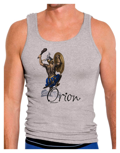 Orion Color Illustration Mens Ribbed Tank Top-Mens Ribbed Tank Top-TooLoud-Heather-Gray-Small-Davson Sales