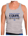 All Bits Are Created Equal - Net Neutrality Mens Ribbed Tank Top-Mens Ribbed Tank Top-TooLoud-Heather-Gray-Small-Davson Sales