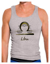 Libra Symbol Mens Ribbed Tank Top-Mens Ribbed Tank Top-TooLoud-Heather-Gray-Small-Davson Sales