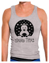 Personalized Matching Polar Bear Family Design - Your Text Mens Ribbed Tank Top-Mens Ribbed Tank Top-TooLoud-Heather-Gray-Small-Davson Sales