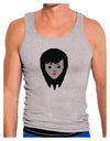 Cute Pixel Vampire Female Mens Ribbed Tank Top-Mens Ribbed Tank Top-TooLoud-Heather-Gray-Small-Davson Sales