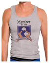 Member of the Wolf Pack Mens Ribbed Tank Top-Mens Ribbed Tank Top-TooLoud-Heather-Gray-Small-Davson Sales