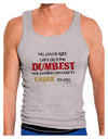 No Your Right Lets Do it the Dumbest Way Mens Ribbed Tank Top by TooLoud-Mens Ribbed Tank Top-TooLoud-Heather-Gray-Small-Davson Sales