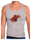 Lobster Plate Mens Ribbed Tank Top-Mens Ribbed Tank Top-TooLoud-Heather-Gray-Small-Davson Sales