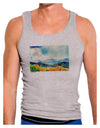 Colorado Mountain Scene Mens Ribbed Tank Top-Mens Ribbed Tank Top-TooLoud-Heather-Gray-Small-Davson Sales