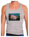 Clownfish Watercolor Mens Ribbed Tank Top-Mens Ribbed Tank Top-TooLoud-Heather-Gray-Small-Davson Sales