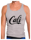 California Republic Design - Cali Mens Ribbed Tank Top by TooLoud
