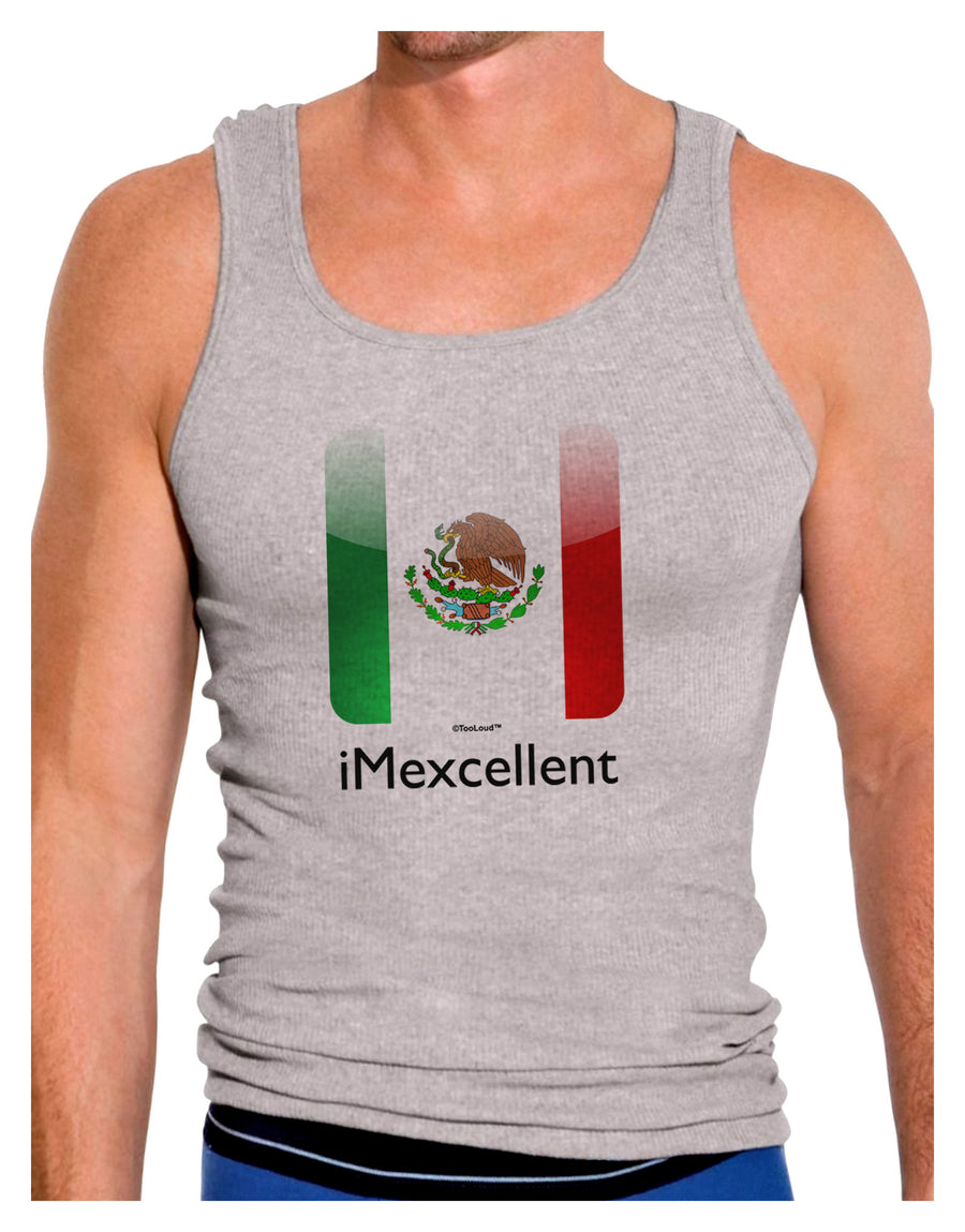 iMexcellent Icon - Cinco de Mayo Mens Ribbed Tank Top-Mens Ribbed Tank Top-TooLoud-White-Small-Davson Sales