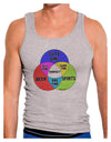 Beer Girl and Sports Diagram Mens Ribbed Tank Top-Mens Ribbed Tank Top-TooLoud-Heather-Gray-XX-Large-Davson Sales