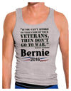 Bernie on Veterans and War Mens Ribbed Tank Top-Mens Ribbed Tank Top-TooLoud-Heather-Gray-Small-Davson Sales